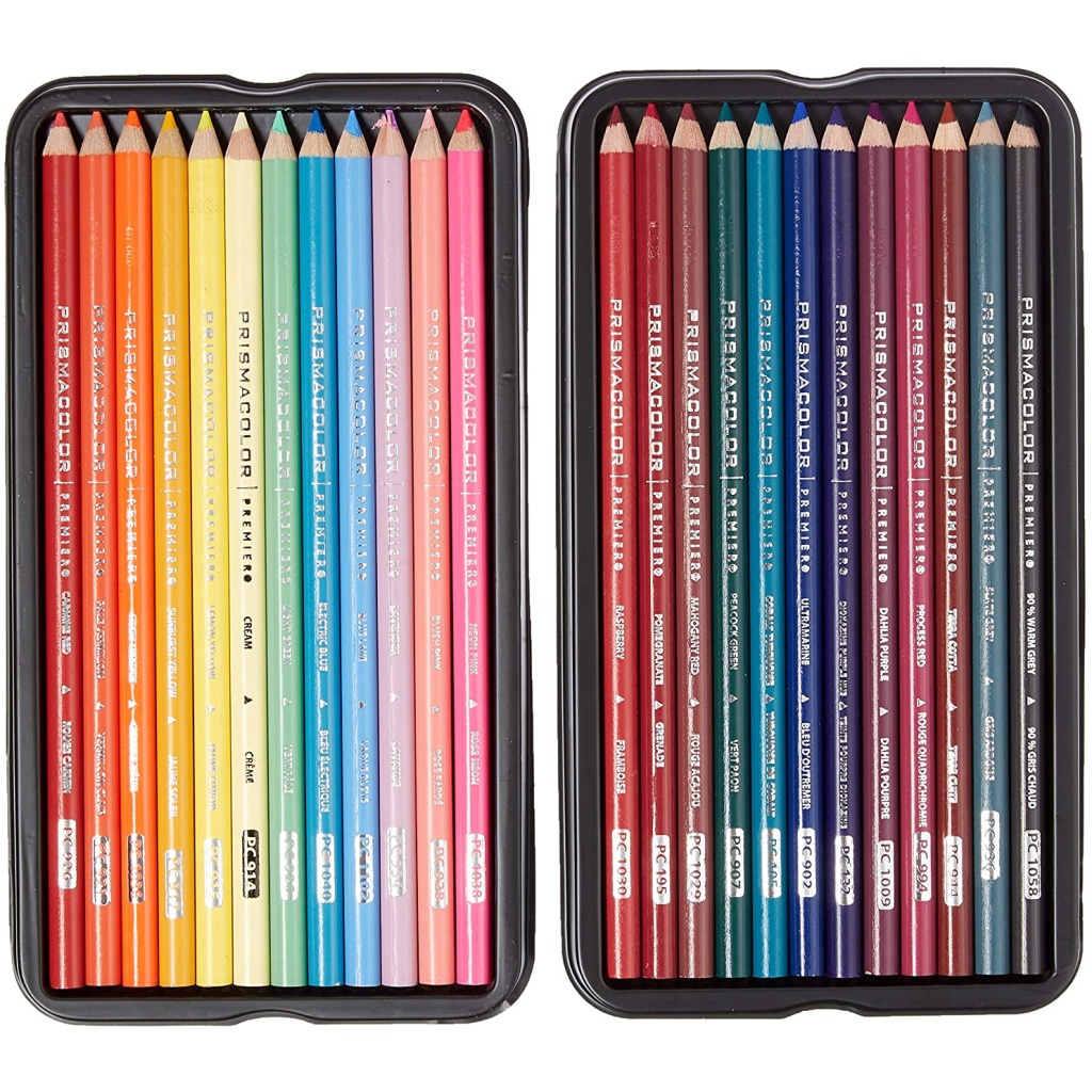 Prismacolor Premier Highlighting & Shading Colored Pencils (Set of 24